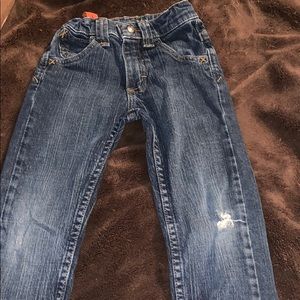 Boys size 5 ripped jeans